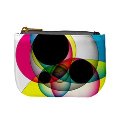 Apollonius Color Multi Circle Polkadot Mini Coin Purses by Mariart