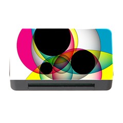 Apollonius Color Multi Circle Polkadot Memory Card Reader With Cf