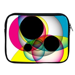 Apollonius Color Multi Circle Polkadot Apple Ipad 2/3/4 Zipper Cases by Mariart