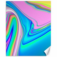 Aurora Color Rainbow Space Blue Sky Purple Yellow Green Pink Red Canvas 16  X 20   by Mariart