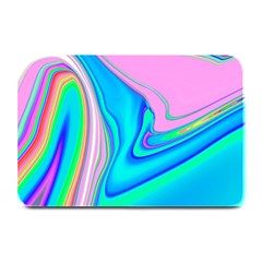 Aurora Color Rainbow Space Blue Sky Purple Yellow Green Pink Red Plate Mats