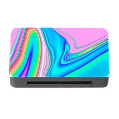 Aurora Color Rainbow Space Blue Sky Purple Yellow Green Pink Red Memory Card Reader With Cf