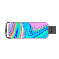 Aurora Color Rainbow Space Blue Sky Purple Yellow Green Pink Red Portable Usb Flash (two Sides)