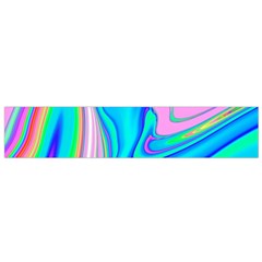 Aurora Color Rainbow Space Blue Sky Purple Yellow Green Pink Red Flano Scarf (small) by Mariart