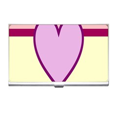 Cute Gender Gendercute Flags Love Heart Line Valentine Business Card Holders