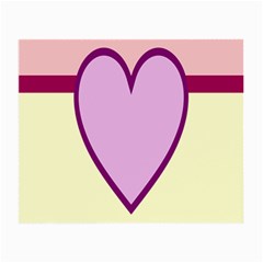 Cute Gender Gendercute Flags Love Heart Line Valentine Small Glasses Cloth (2-Side)