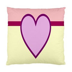 Cute Gender Gendercute Flags Love Heart Line Valentine Standard Cushion Case (Two Sides)