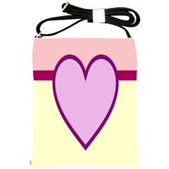 Cute Gender Gendercute Flags Love Heart Line Valentine Shoulder Sling Bags