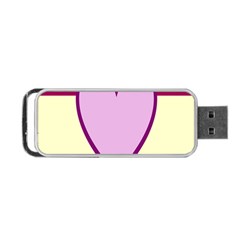 Cute Gender Gendercute Flags Love Heart Line Valentine Portable USB Flash (One Side)