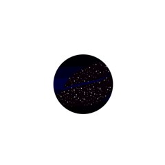 Contigender Flags Star Polka Space Blue Sky Black Brown 1  Mini Buttons