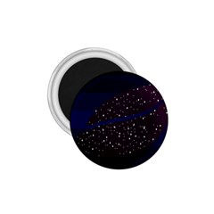 Contigender Flags Star Polka Space Blue Sky Black Brown 1 75  Magnets by Mariart