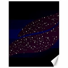 Contigender Flags Star Polka Space Blue Sky Black Brown Canvas 12  X 16  