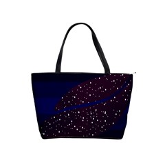 Contigender Flags Star Polka Space Blue Sky Black Brown Shoulder Handbags by Mariart