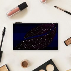 Contigender Flags Star Polka Space Blue Sky Black Brown Cosmetic Bag (small) 