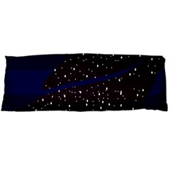 Contigender Flags Star Polka Space Blue Sky Black Brown Body Pillow Case (dakimakura) by Mariart