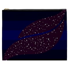 Contigender Flags Star Polka Space Blue Sky Black Brown Cosmetic Bag (xxxl)  by Mariart