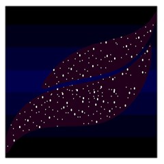 Contigender Flags Star Polka Space Blue Sky Black Brown Large Satin Scarf (square)