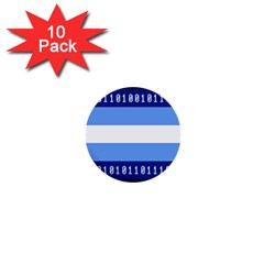 Digigender Cute Gender Gendercute Flags 1  Mini Buttons (10 Pack) 