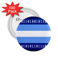 Digigender Cute Gender Gendercute Flags 2 25  Buttons (100 Pack) 