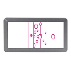 Deep Clean Bubbel Door Pink Polka Circle Memory Card Reader (mini) by Mariart