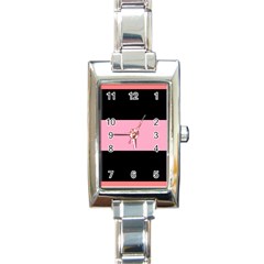 Domgirl Playgirl Rectangle Italian Charm Watch