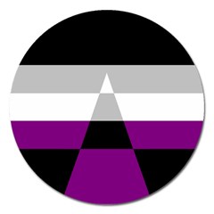 Dissexual Flag Magnet 5  (round) by Mariart