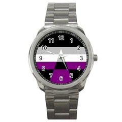 Dissexual Flag Sport Metal Watch by Mariart