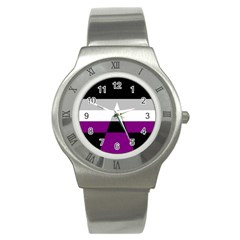 Dissexual Flag Stainless Steel Watch by Mariart