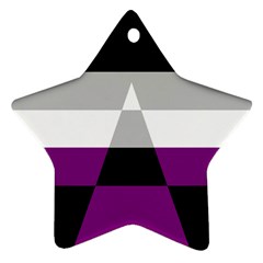 Dissexual Flag Star Ornament (Two Sides)