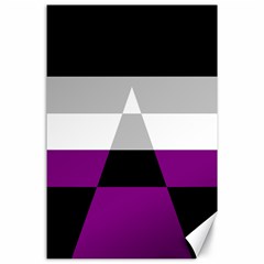 Dissexual Flag Canvas 24  x 36 