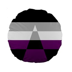 Dissexual Flag Standard 15  Premium Round Cushions