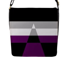 Dissexual Flag Flap Messenger Bag (L) 