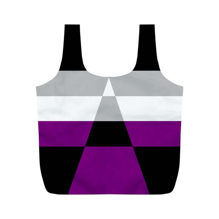 Dissexual Flag Full Print Recycle Bags (M) 