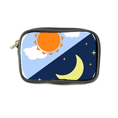 Day Night Moon Stars Cloud Stars Coin Purse