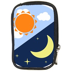 Day Night Moon Stars Cloud Stars Compact Camera Cases