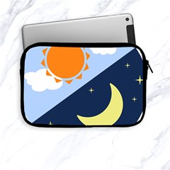 Day Night Moon Stars Cloud Stars Apple Ipad Mini Zipper Cases by Mariart