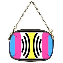 Echogender Flags Dahsfiq Echo Gender Chain Purses (one Side)  by Mariart