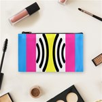 Echogender Flags Dahsfiq Echo Gender Cosmetic Bag (Small)  Front