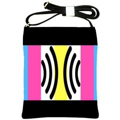 Echogender Flags Dahsfiq Echo Gender Shoulder Sling Bags by Mariart