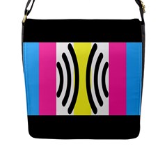 Echogender Flags Dahsfiq Echo Gender Flap Messenger Bag (l)  by Mariart