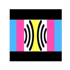 Echogender Flags Dahsfiq Echo Gender Small Satin Scarf (square) by Mariart