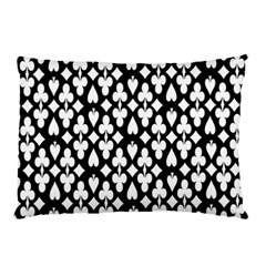 Dark Horse Playing Card Black White Pillow Case (two Sides) by Mariart