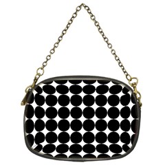 Dotted Pattern Png Dots Square Grid Abuse Black Chain Purses (one Side)  by Mariart