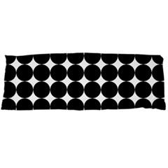 Dotted Pattern Png Dots Square Grid Abuse Black Body Pillow Case (dakimakura) by Mariart