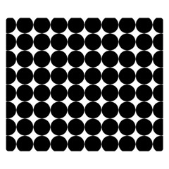 Dotted Pattern Png Dots Square Grid Abuse Black Double Sided Flano Blanket (small)  by Mariart