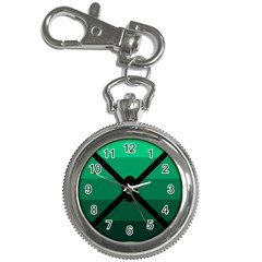 Fascigender Flags Line Green Black Hole Polka Key Chain Watches by Mariart