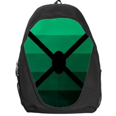 Fascigender Flags Line Green Black Hole Polka Backpack Bag