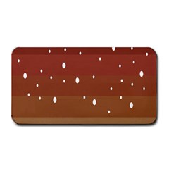 Fawn Gender Flags Polka Space Brown Medium Bar Mats by Mariart