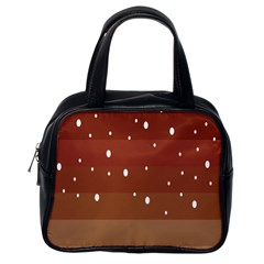 Fawn Gender Flags Polka Space Brown Classic Handbags (one Side) by Mariart