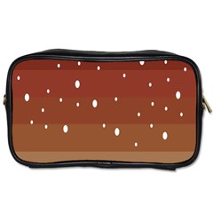 Fawn Gender Flags Polka Space Brown Toiletries Bags